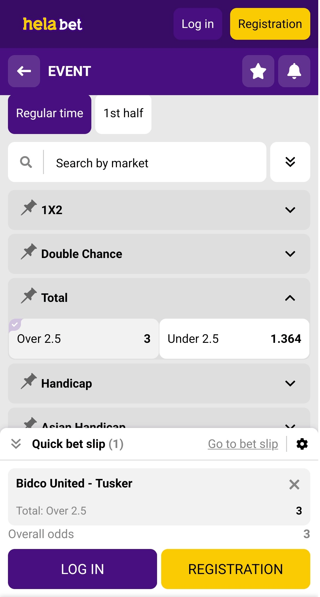 Arbitrage Bet Visual; Bets on All Outcomes = Guaranteed Profit